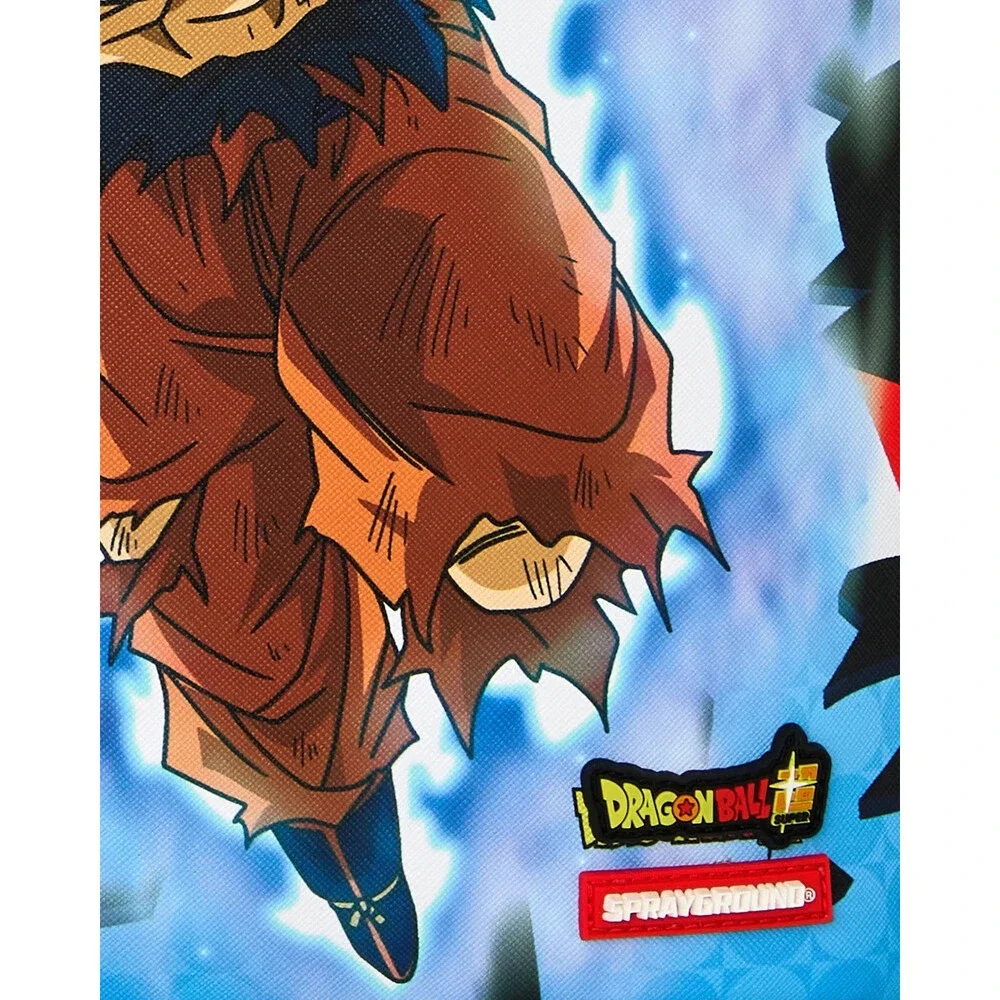 Sprayground Dbz Ultra Instinct Goku Backpack Unisex Multi Shoulder Strap SPR359